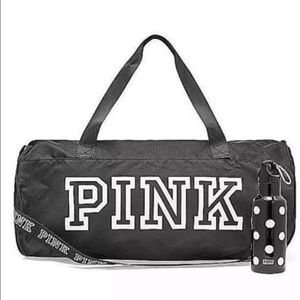 💗 Victoria’s Secret PINK duffel w/ water bottle